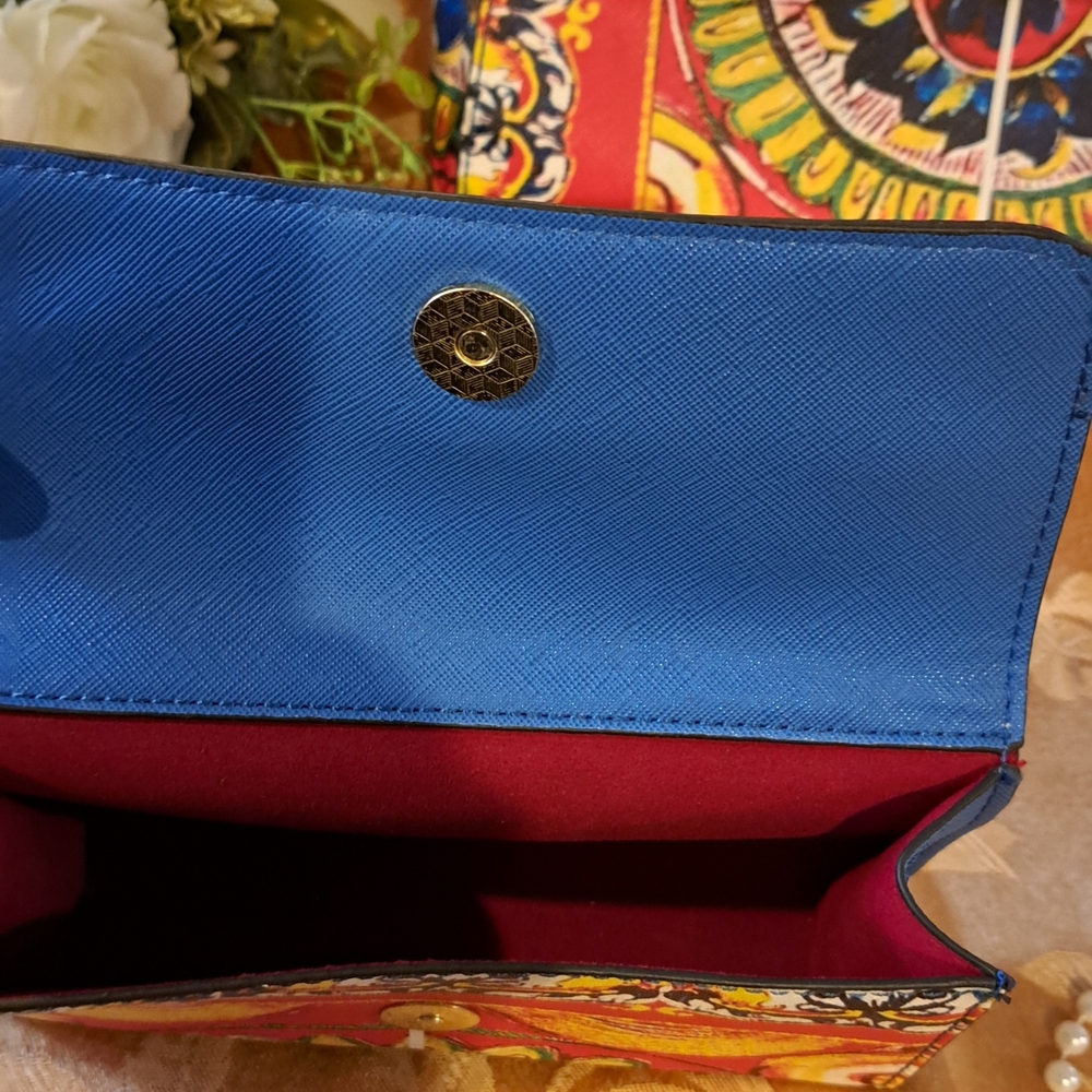 Vibrant Multicolor Patterned Women's Shoulder Bag - image 7